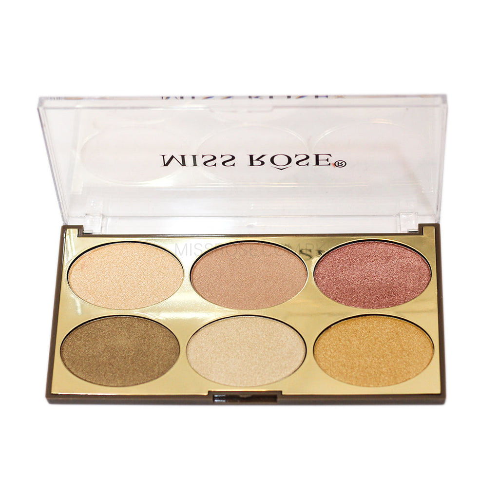 Miss Rose Gilded Ellipse Highlighters Kit