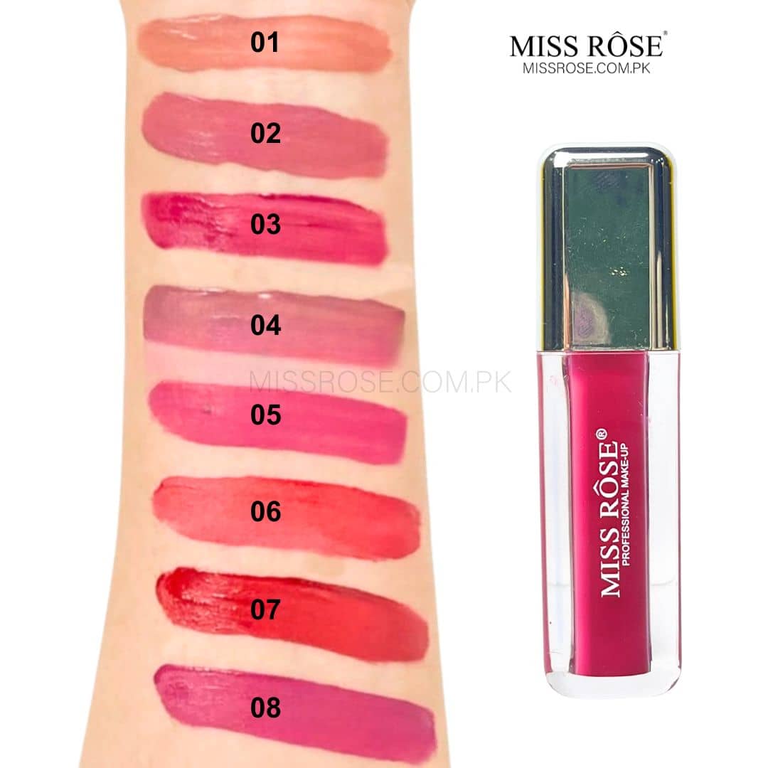 Miss Rose Crystal Matte Lip Gloss