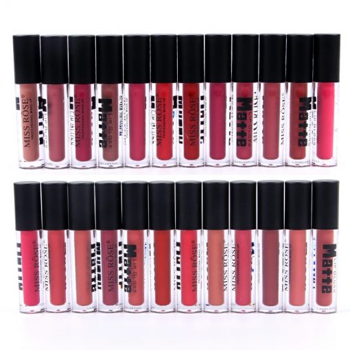 Miss Rose Matte Lip Gloss (black)