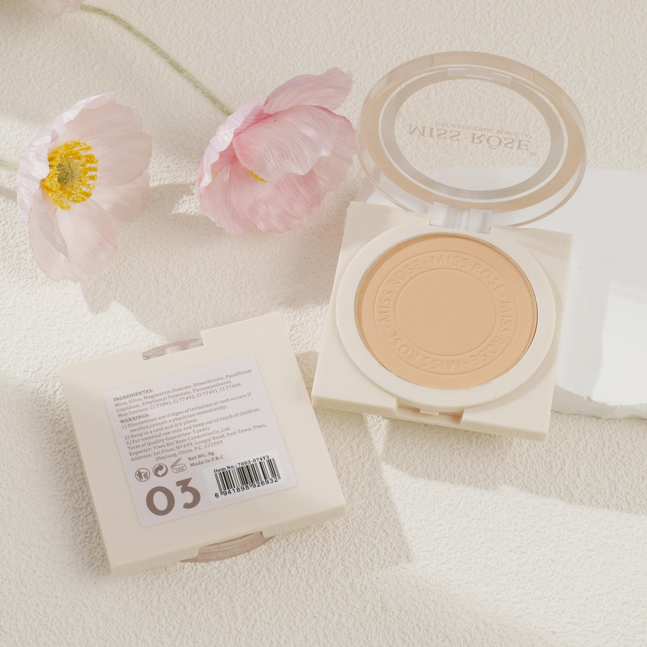 Miss Rose Flawless & Matte Compact Powder