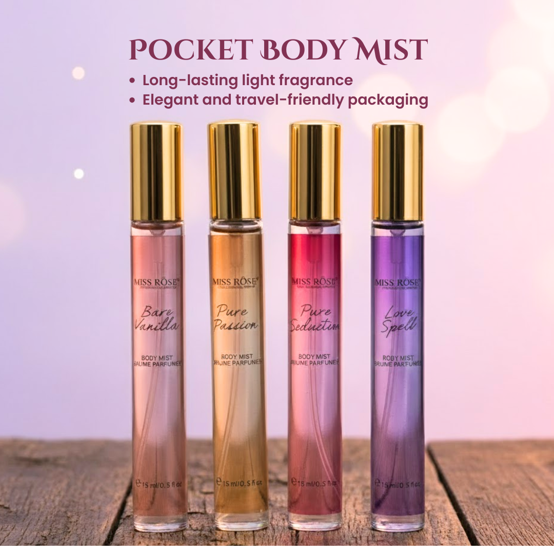 Miss Rose Everyday Use Body Mists Set