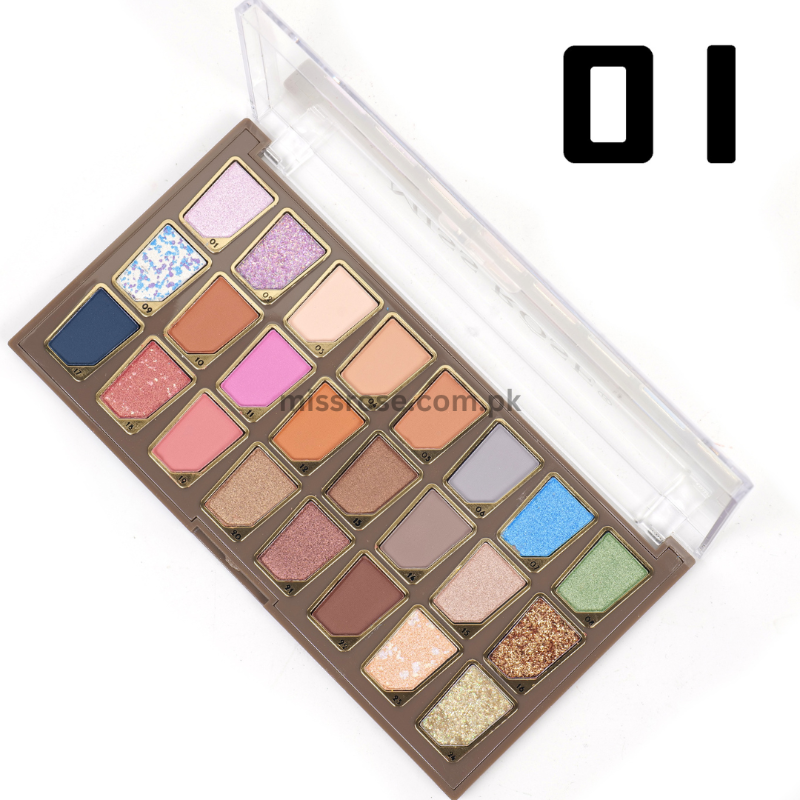 Missrose Rose 24-Color Eyeshadow PAN