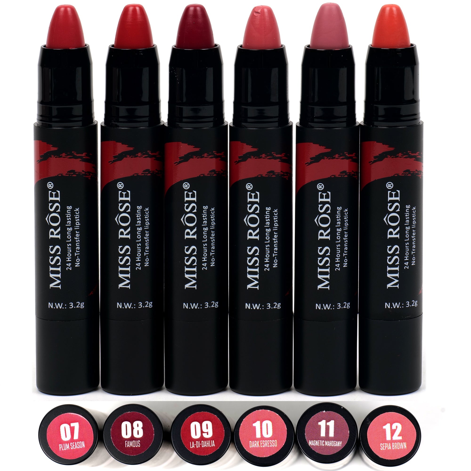 Missrose Moisturizing Water Proof Lipstick