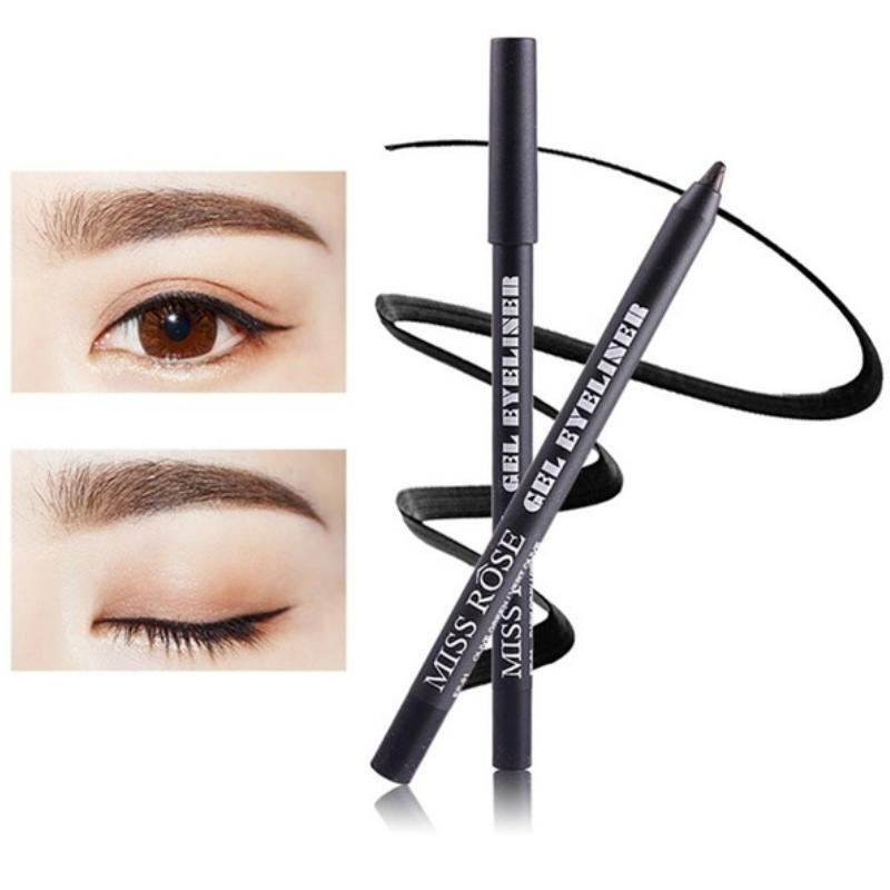 Miss Rose Gel Eyeliner Pencil – Black
