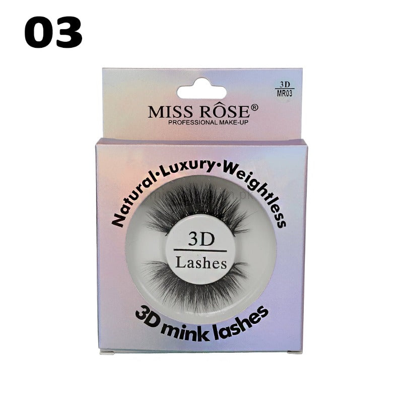Miss Rose Luxury 3D mink lashes