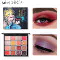 MISS ROSE 16 Color Pigment Eyeshadow Palette